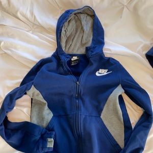 Boys Nike zip-up hoodie
